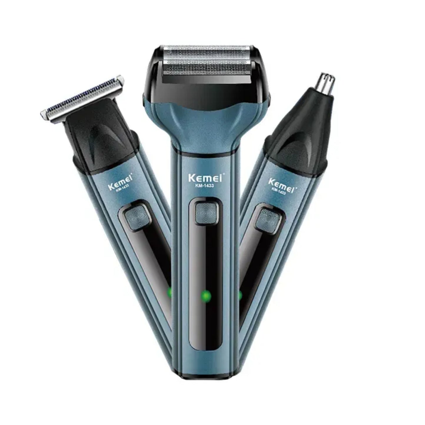 Nose Hair Clippers Household Electric Trimmer Kemei KM-1433 3-in-1 Multi-function Clippers