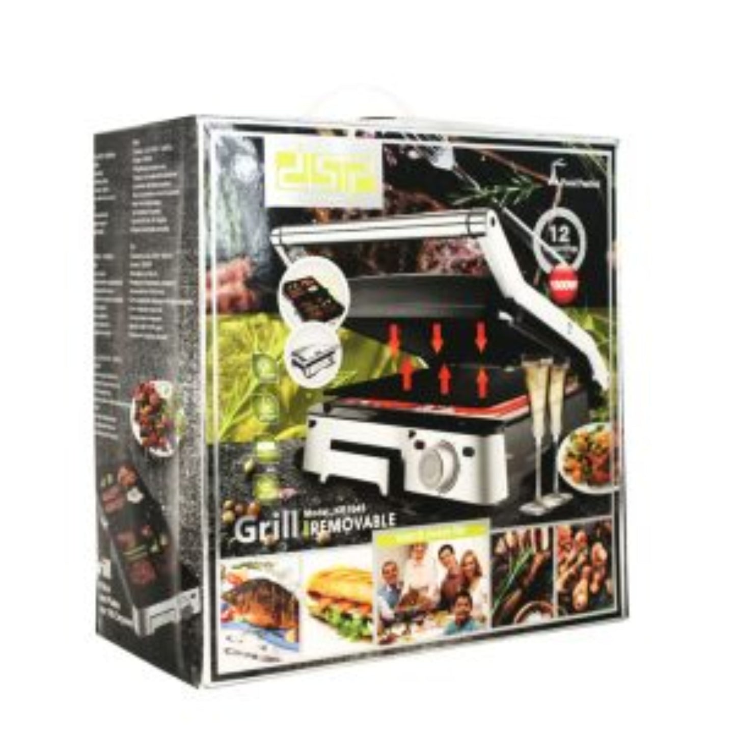 DSP, Electric Contact Grill 1800W