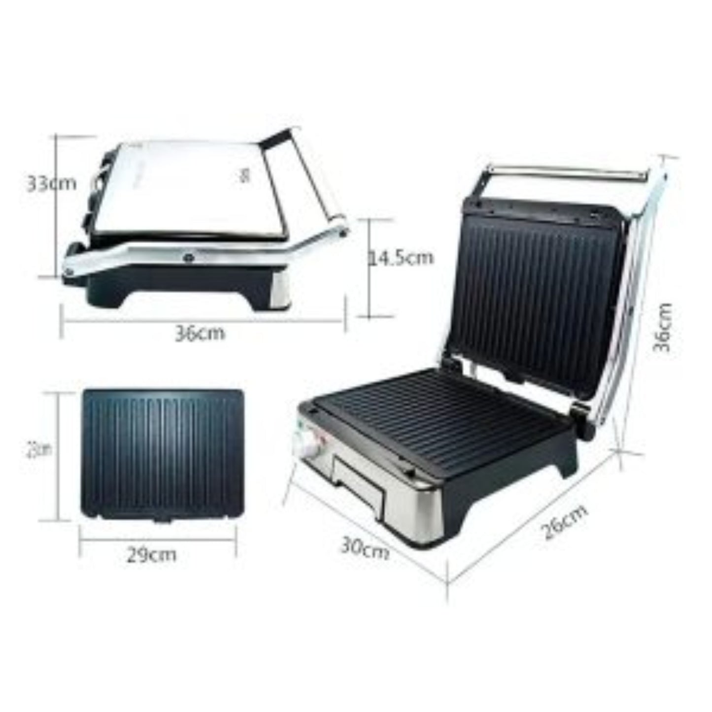 DSP, Electric Contact Grill 1800W