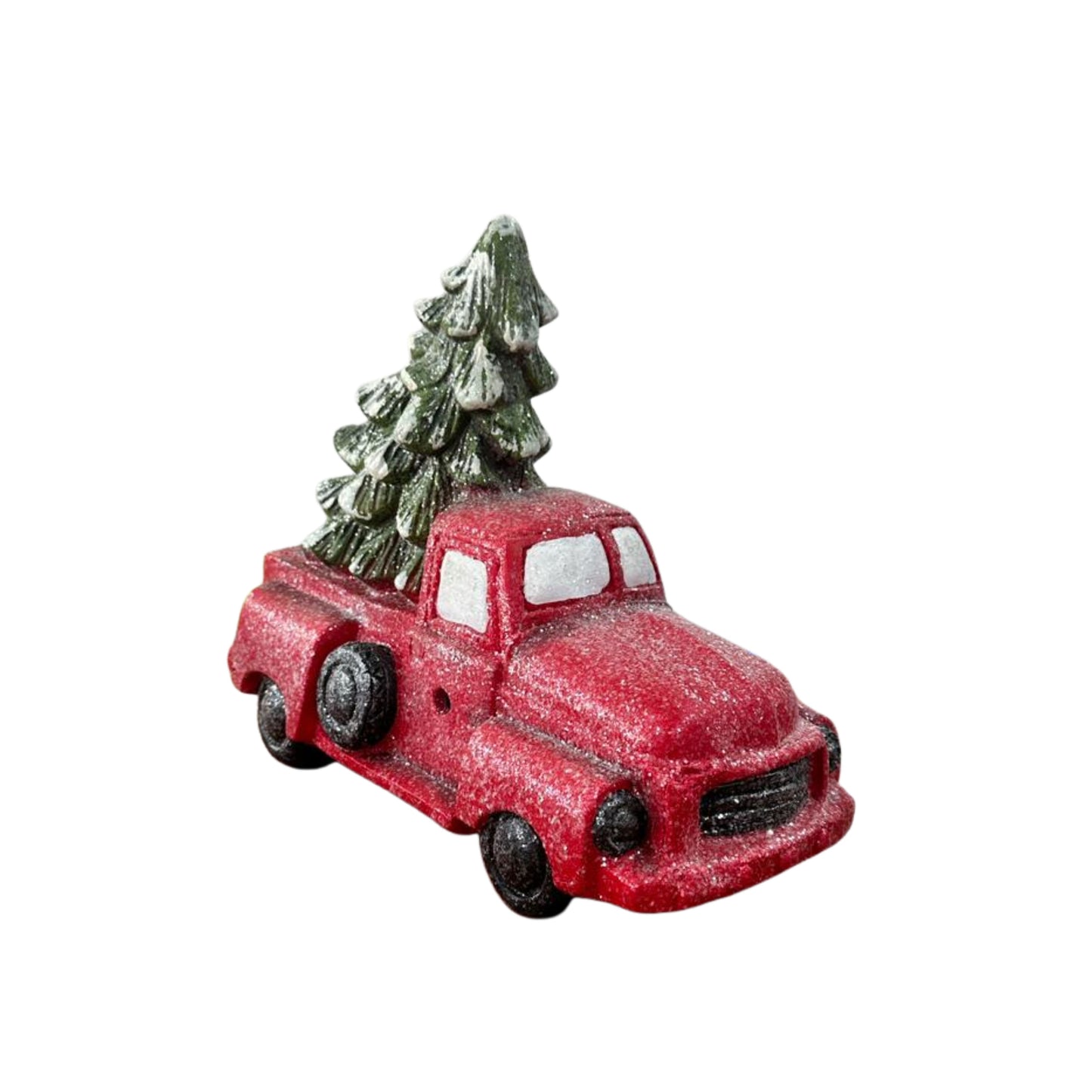 Christmas Truck With Tree 40cm