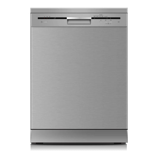 Sharp 12 Place Settings 6 Programs Free Standing Dishwasher, stainless steel