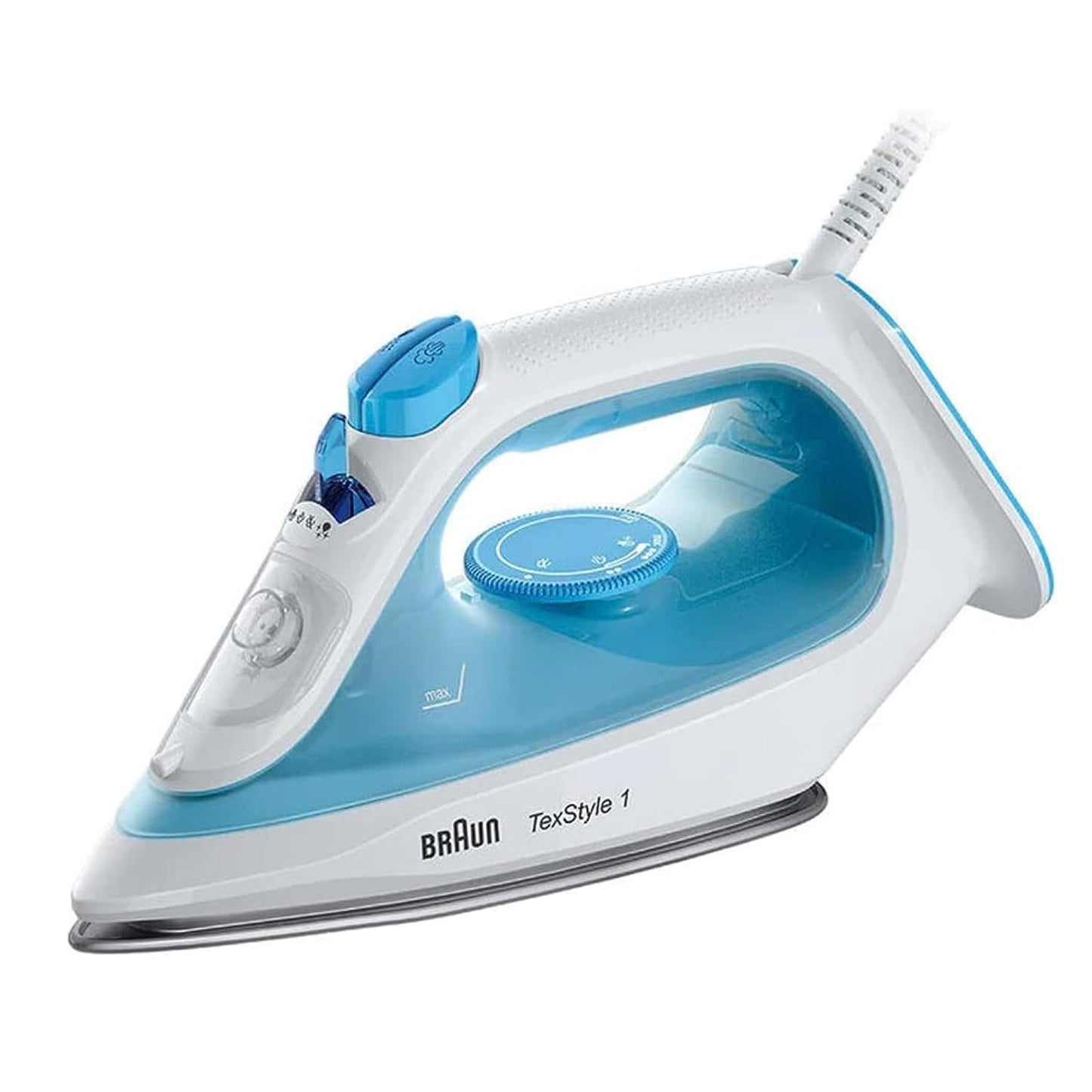 Braun Steam Iron, 2000W, 120g Steam Shot per Minute, Super Ceramic Soleplate, Self Clean, Anti Drip, 220ML Water Tank, Water Spray, 50% Energy Saving,...