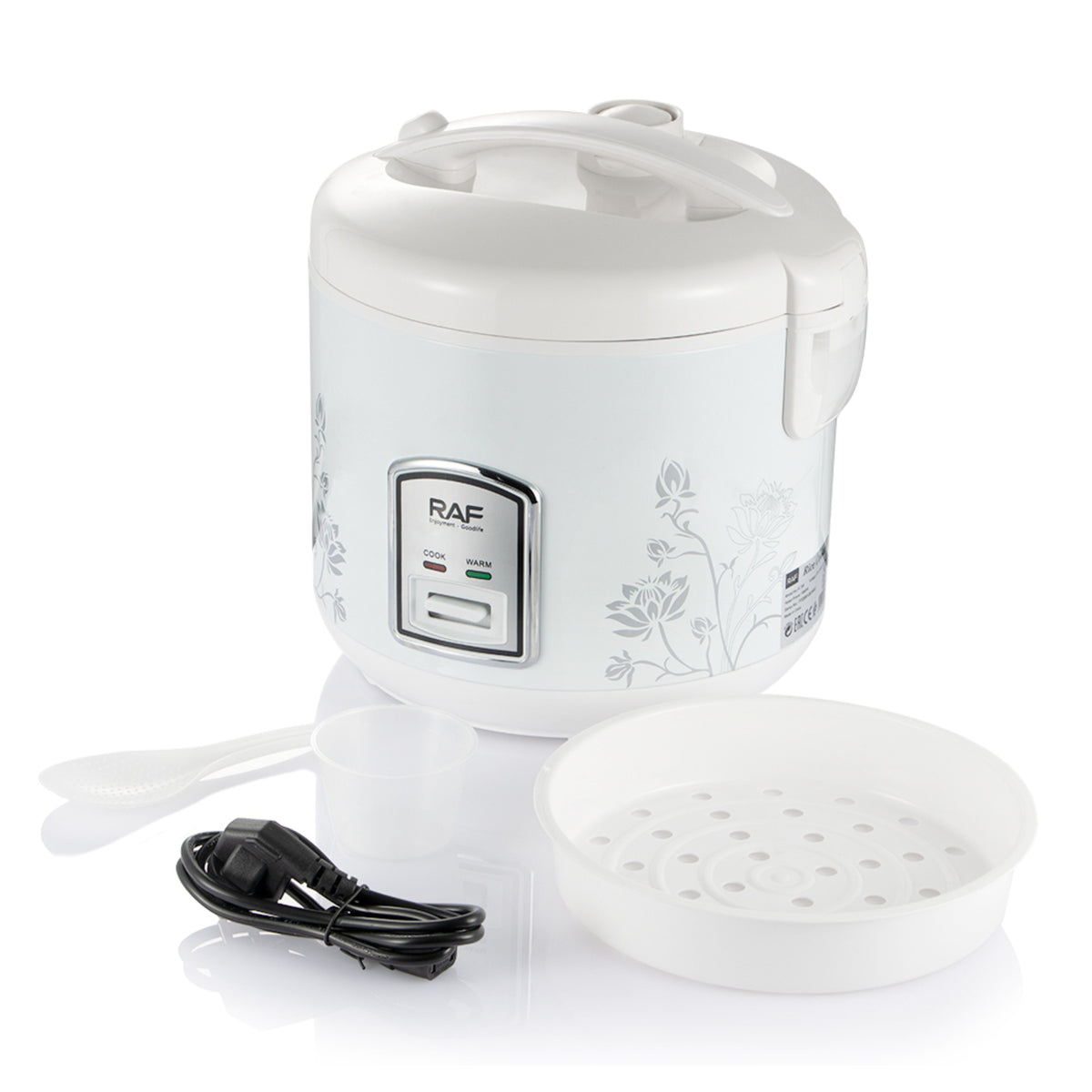 RAF High Quality Non Stick Coating 1000W 5L Capacity Keep Warm Electric Rice Cooker