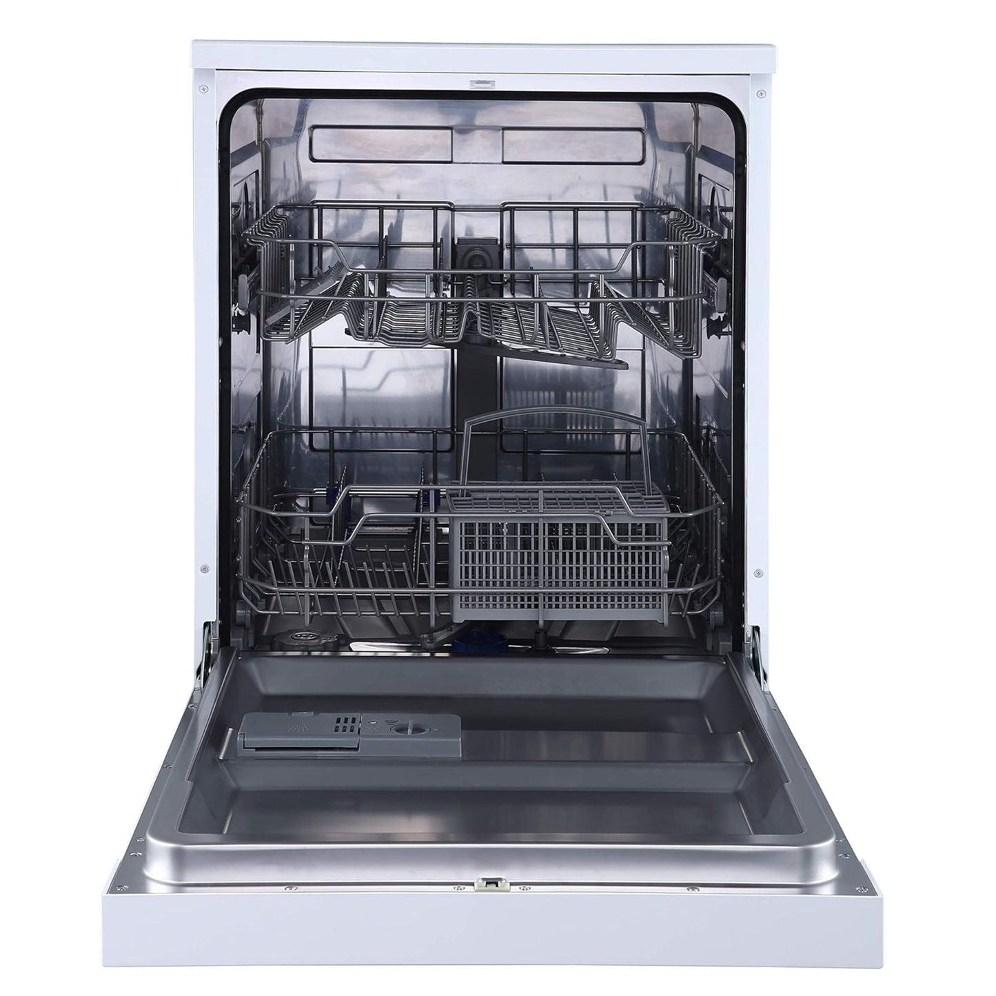 Sharp 12 Place Settings 6 Programs Free Standing Dishwasher, stainless steel