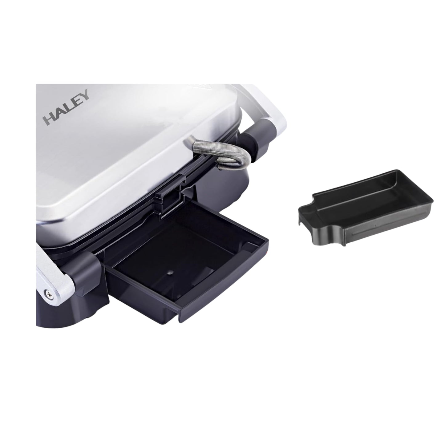 HALEY big Sandwich Maker Grill & Toaster Electric 2000W |BBQ,Standard Size Fits 4 Bread Slice 2000W