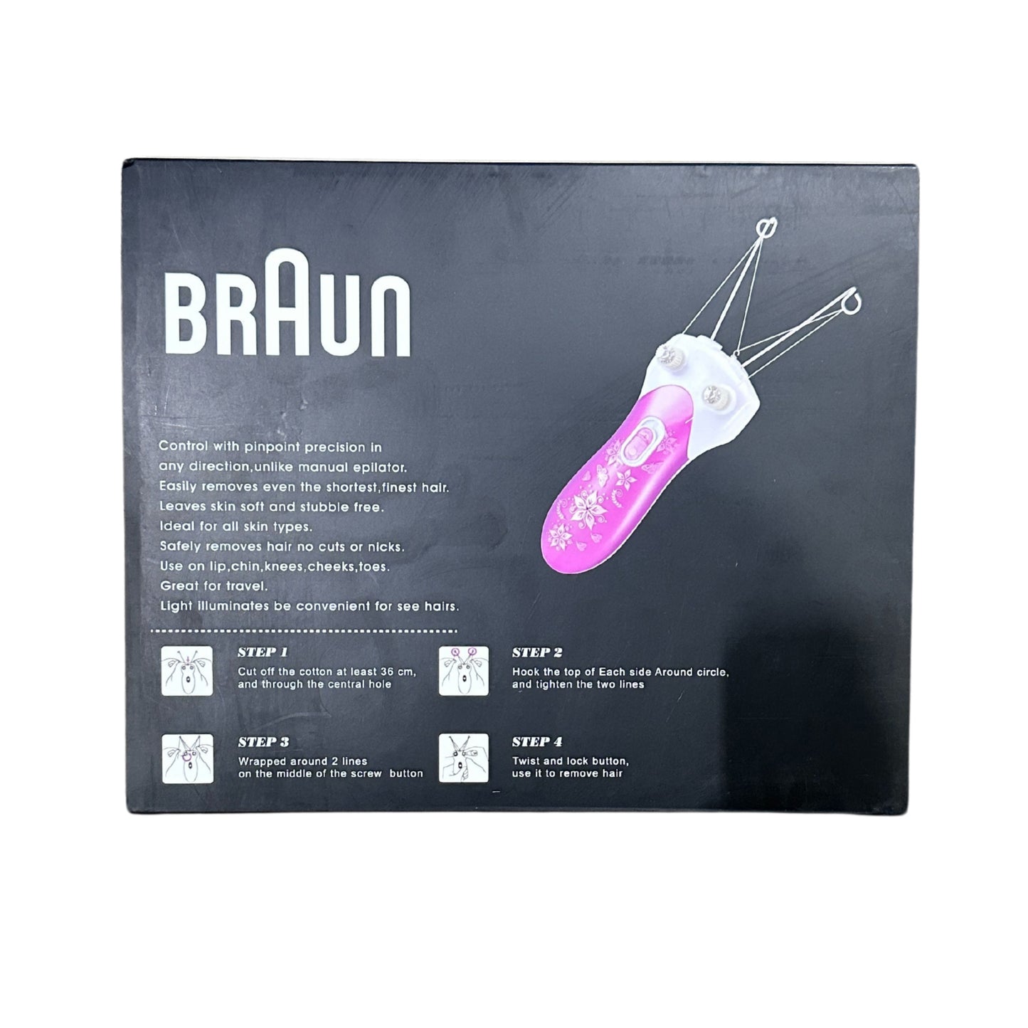 Braun Thread Hair Remover - 120 minutes