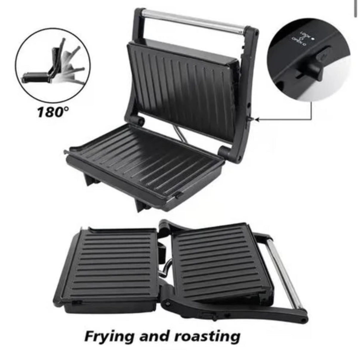 Raf Steak Machine & Sandwich Maker 1000W