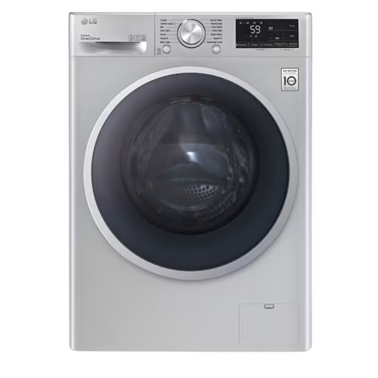 LG 7kg Washing Machine, Direct Drive, Grey