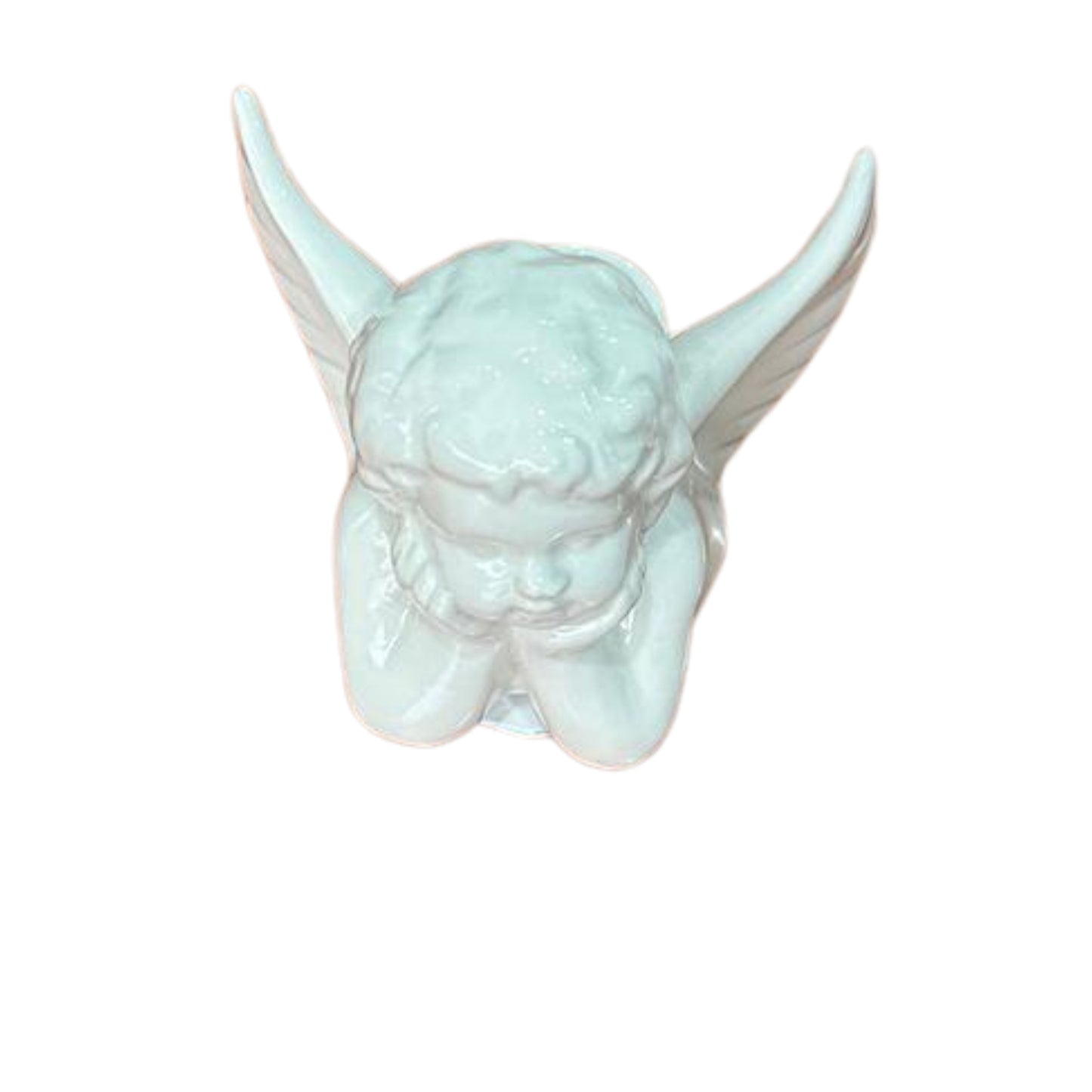 Candleholder porcelain White - 10cm