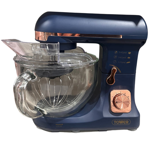 Stand Mixer With 5 Litre Glass Bowl - 1000W Available in 3 colors