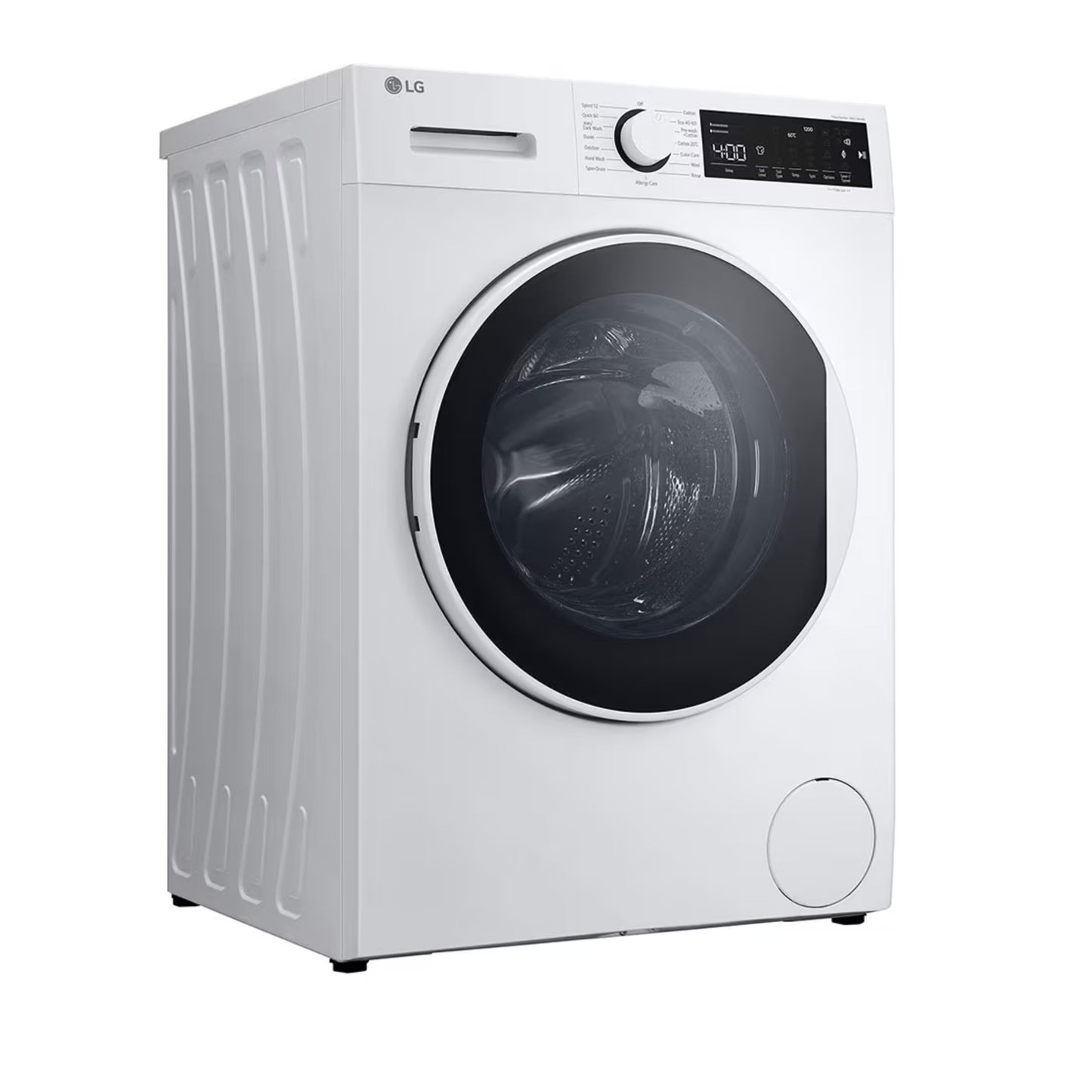 LG Front Load Washing Machine with Stain Care and Allergy Care Cycles, 8kg White Color
