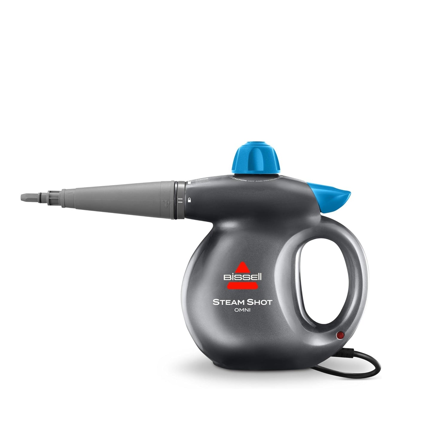 BISSELL Steam Shot Omni Handheld Hard Surface Steam Cleaner Titanium