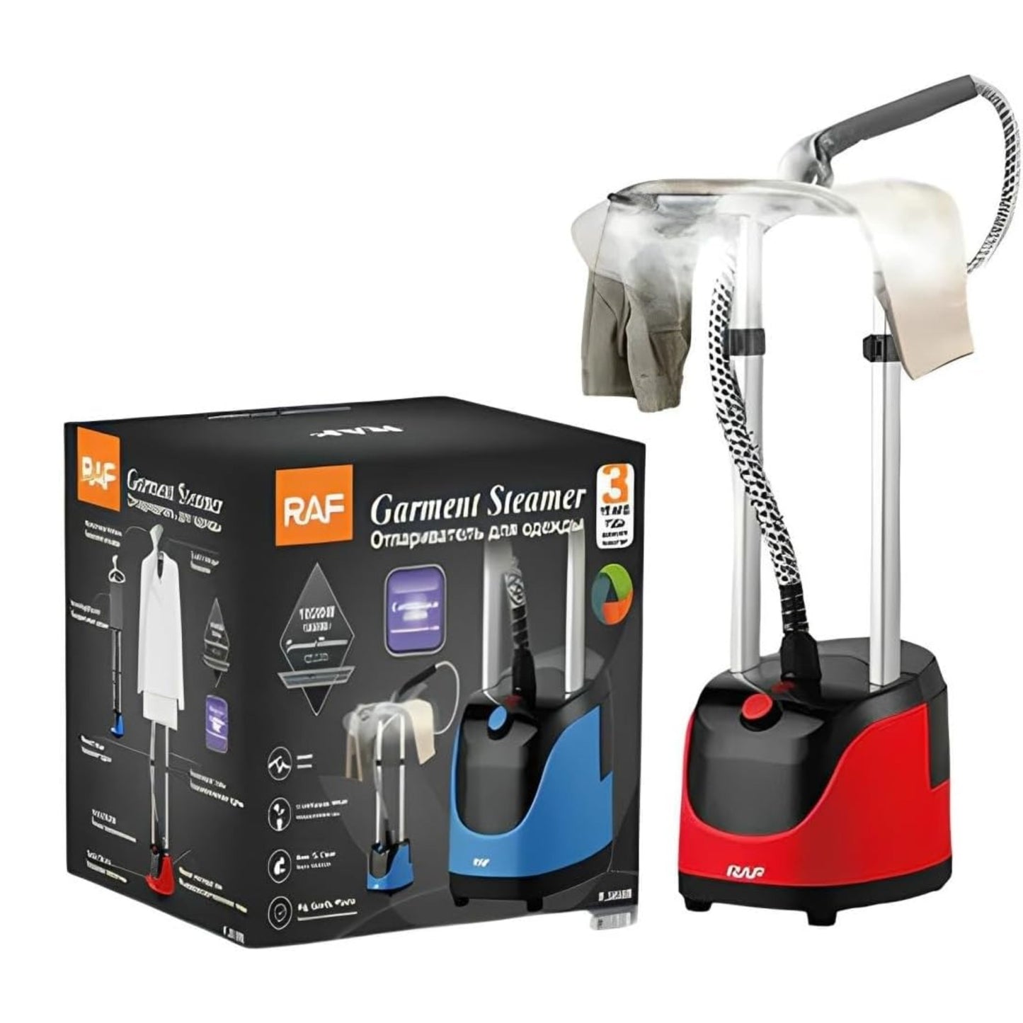 Raf Garment Steamer 1800W - 900 ml