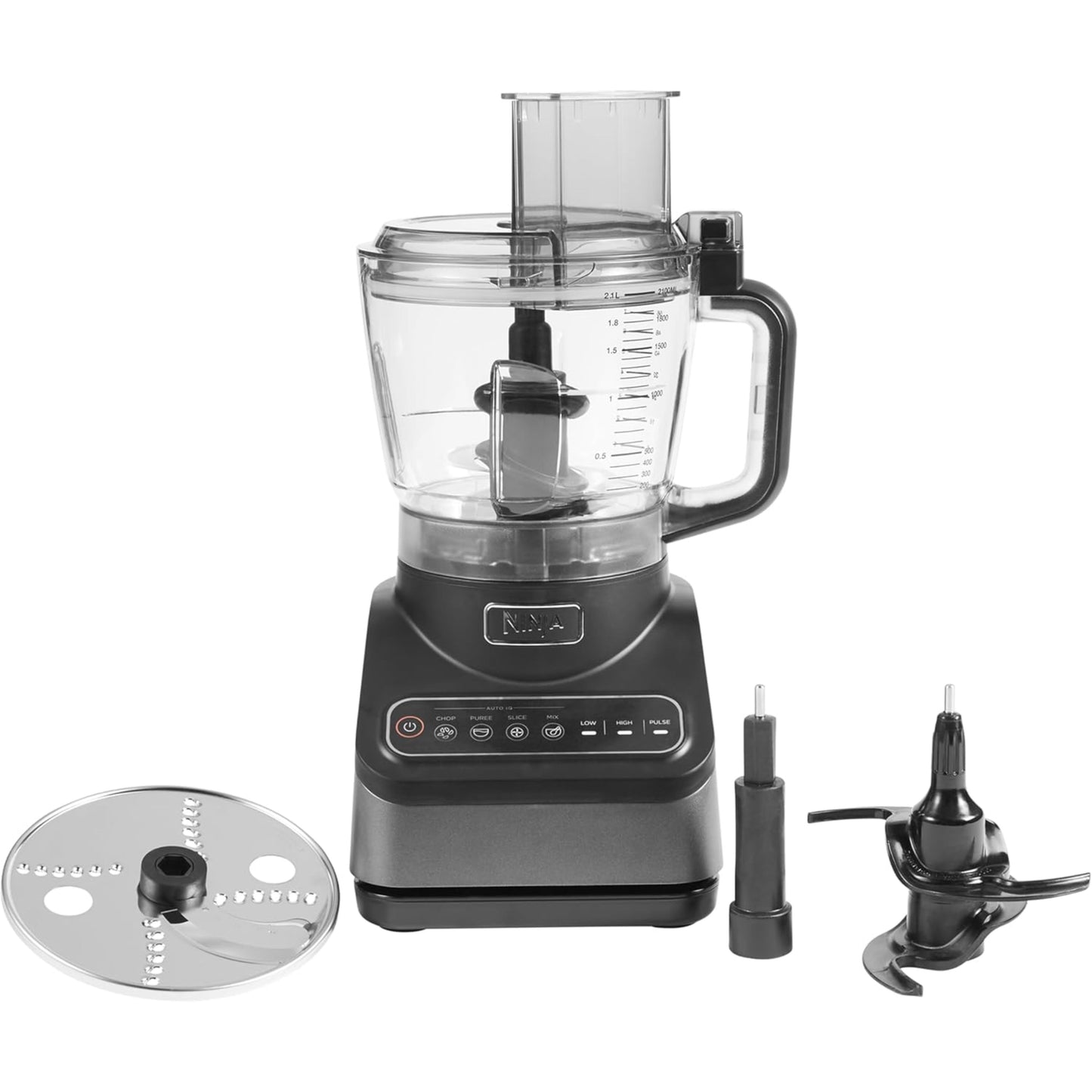 Ninja Food Processor with 4 Automatic Programs - Black