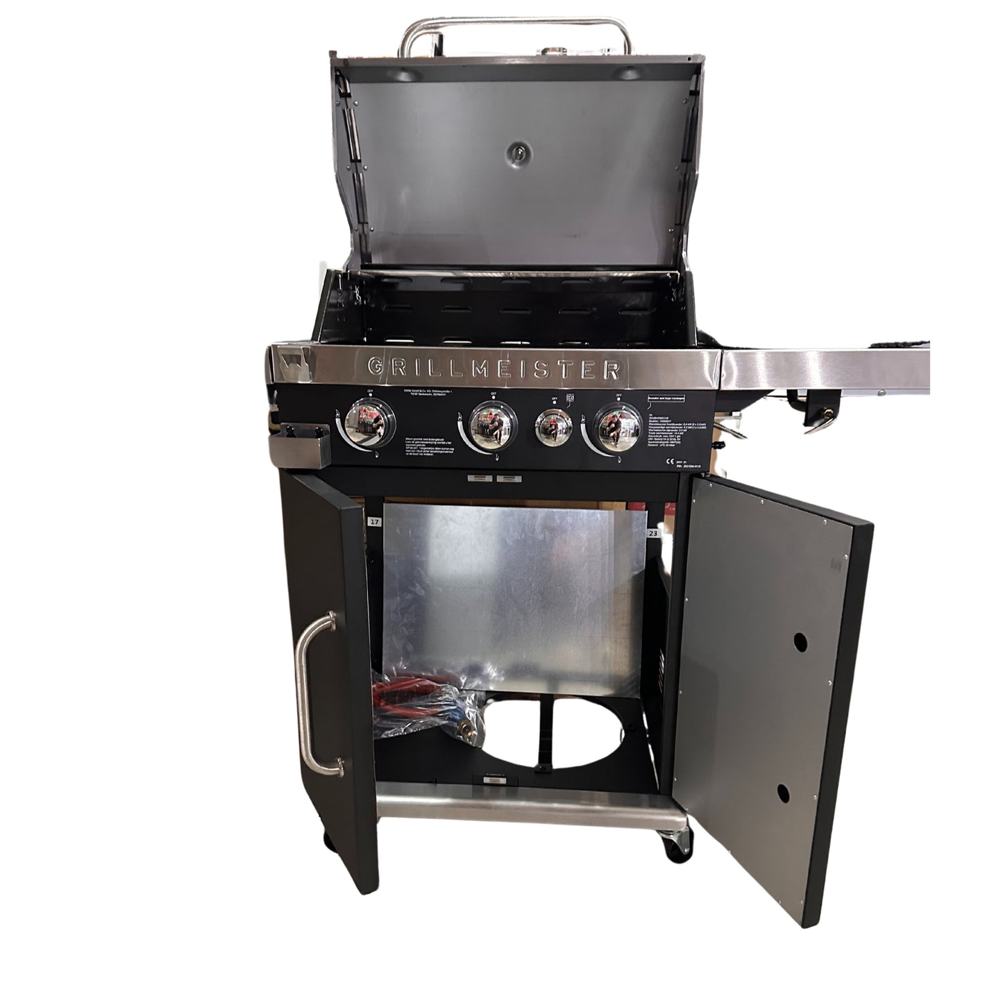 Grill Meister 3+1 Stainless Steel Gas Grill