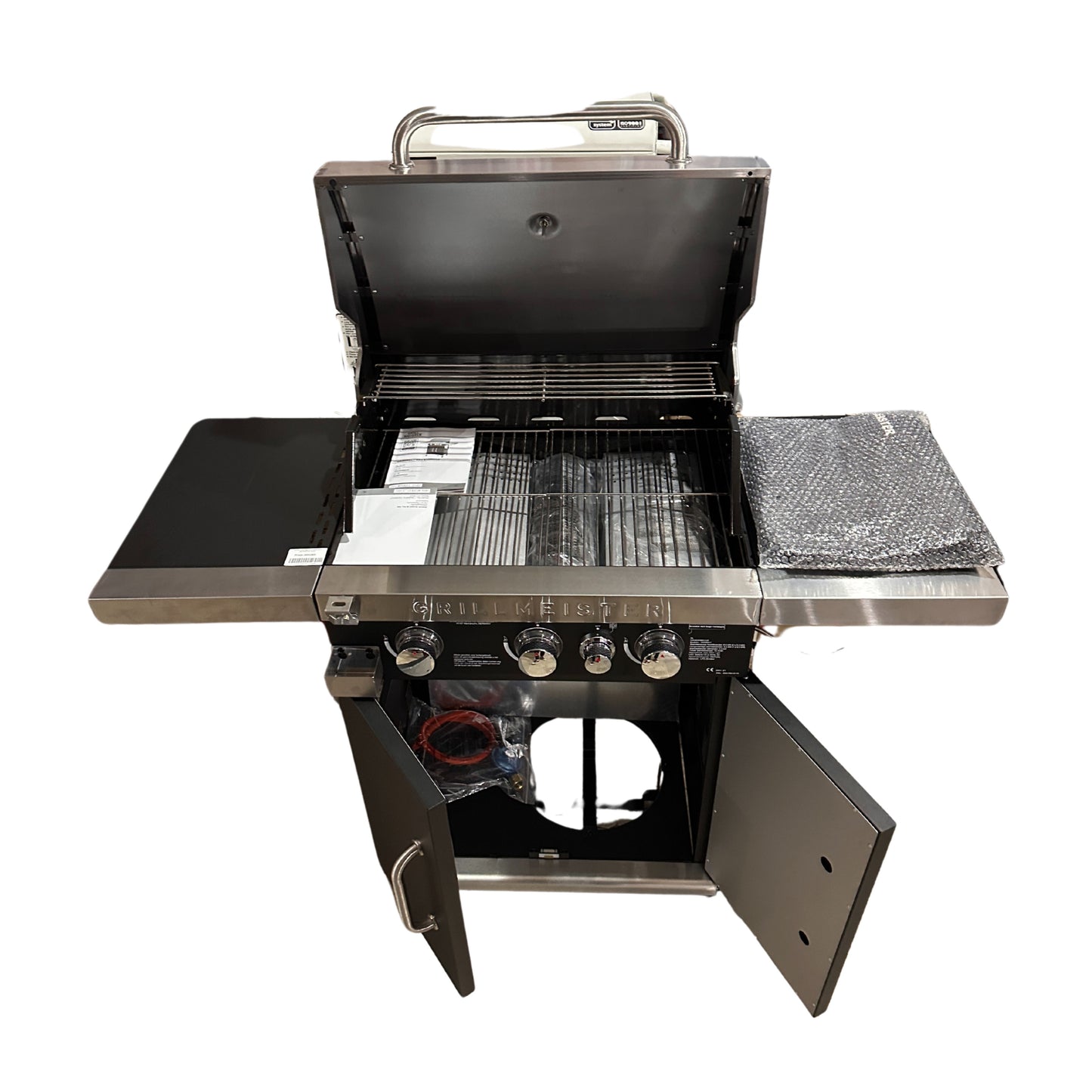 Grill Meister 3+1 Stainless Steel Gas Grill