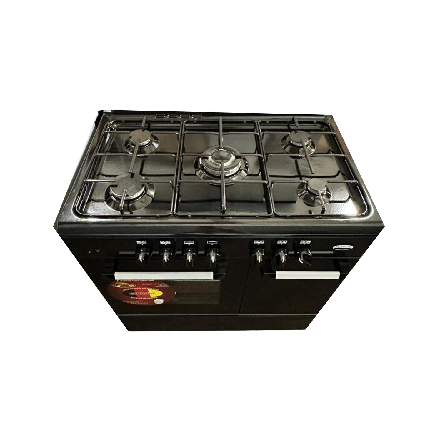 BOMANN 2 gas cooker 5 burners 2 Doors - Black