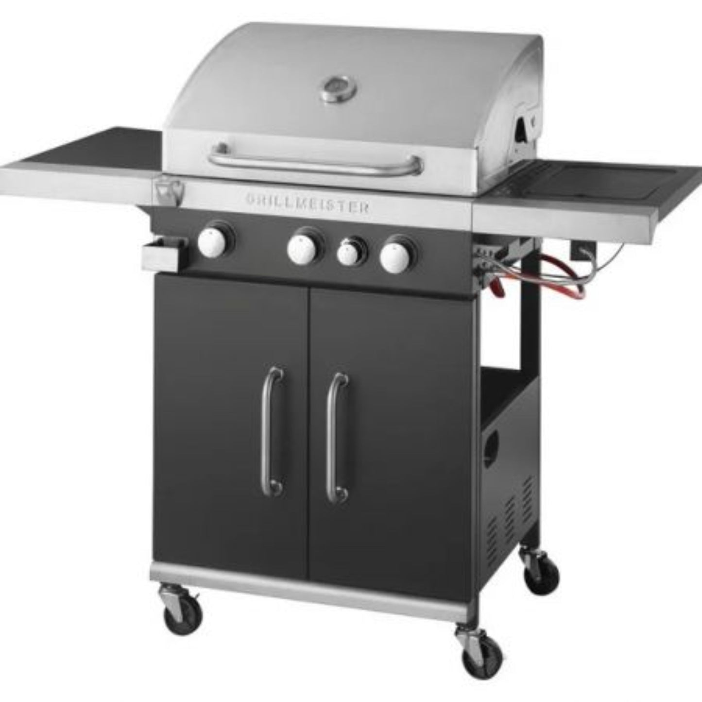 Grill Meister 3+1 Stainless Steel Gas Grill