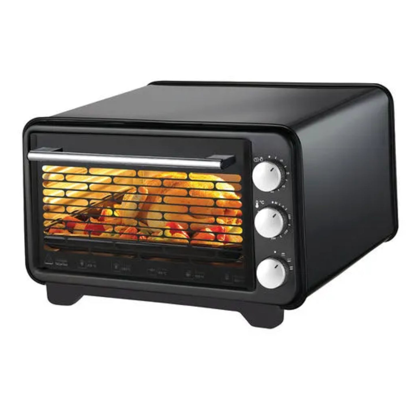 KUMTEL ELECTRIC OVEN 36L BLACK  - 1300W