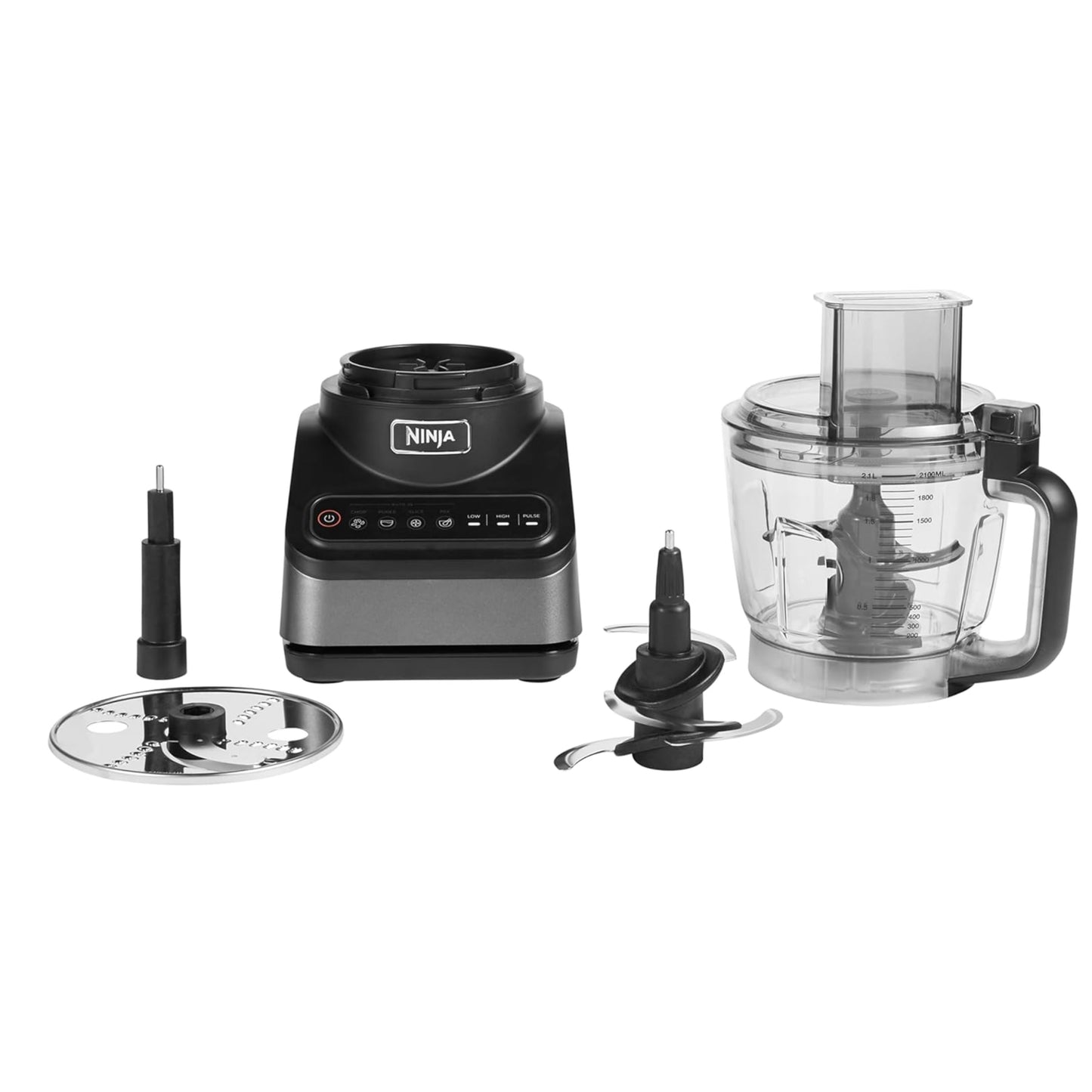 Ninja Food Processor with 4 Automatic Programs - Black