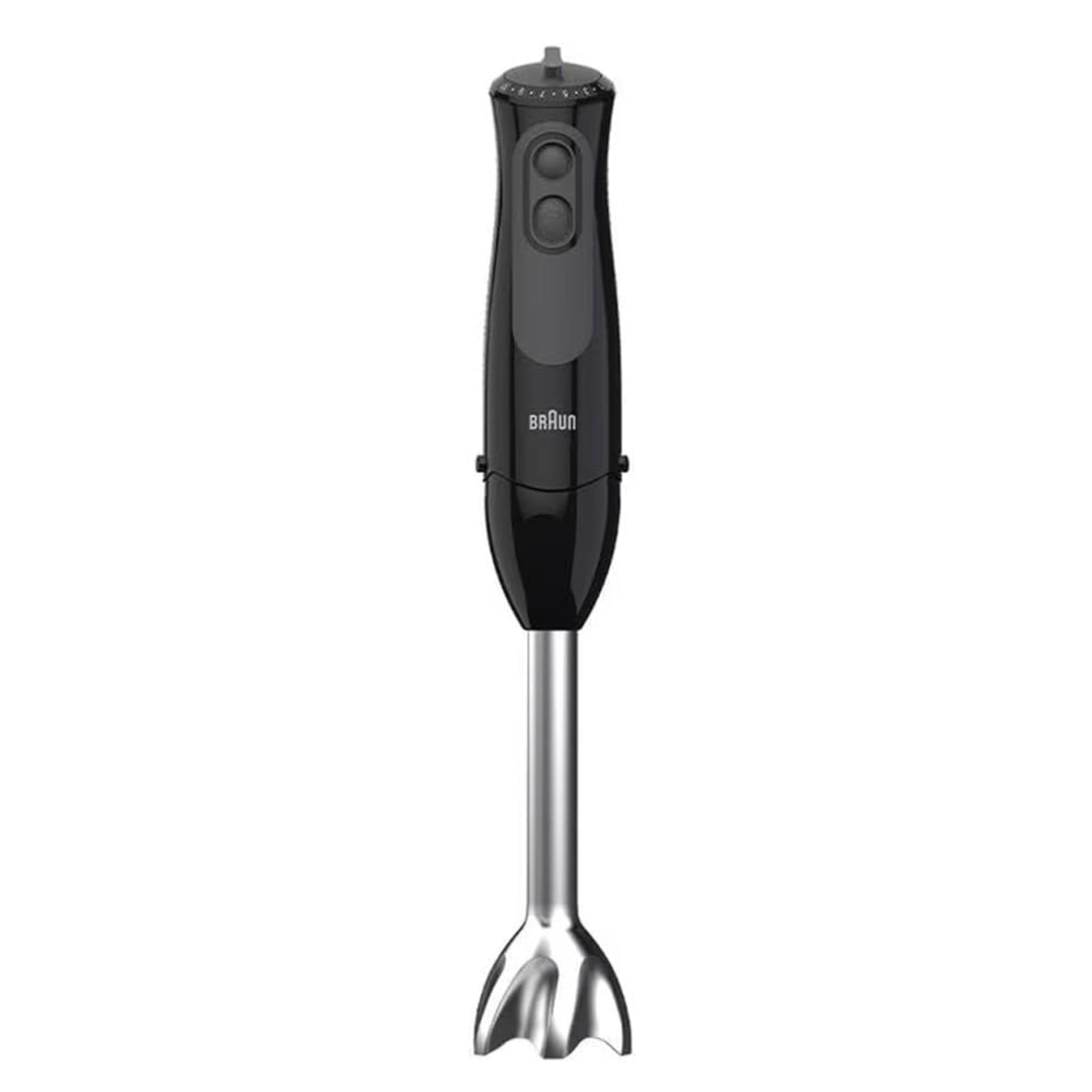 Braun MultiQuick 3 Hand Blender  Sauce, With 11 Speeds, 500 ml Chopper, Whisk accessory, BPA-free 600 ml Plastic Measuring Cup, 900W, Black (International Warranty)