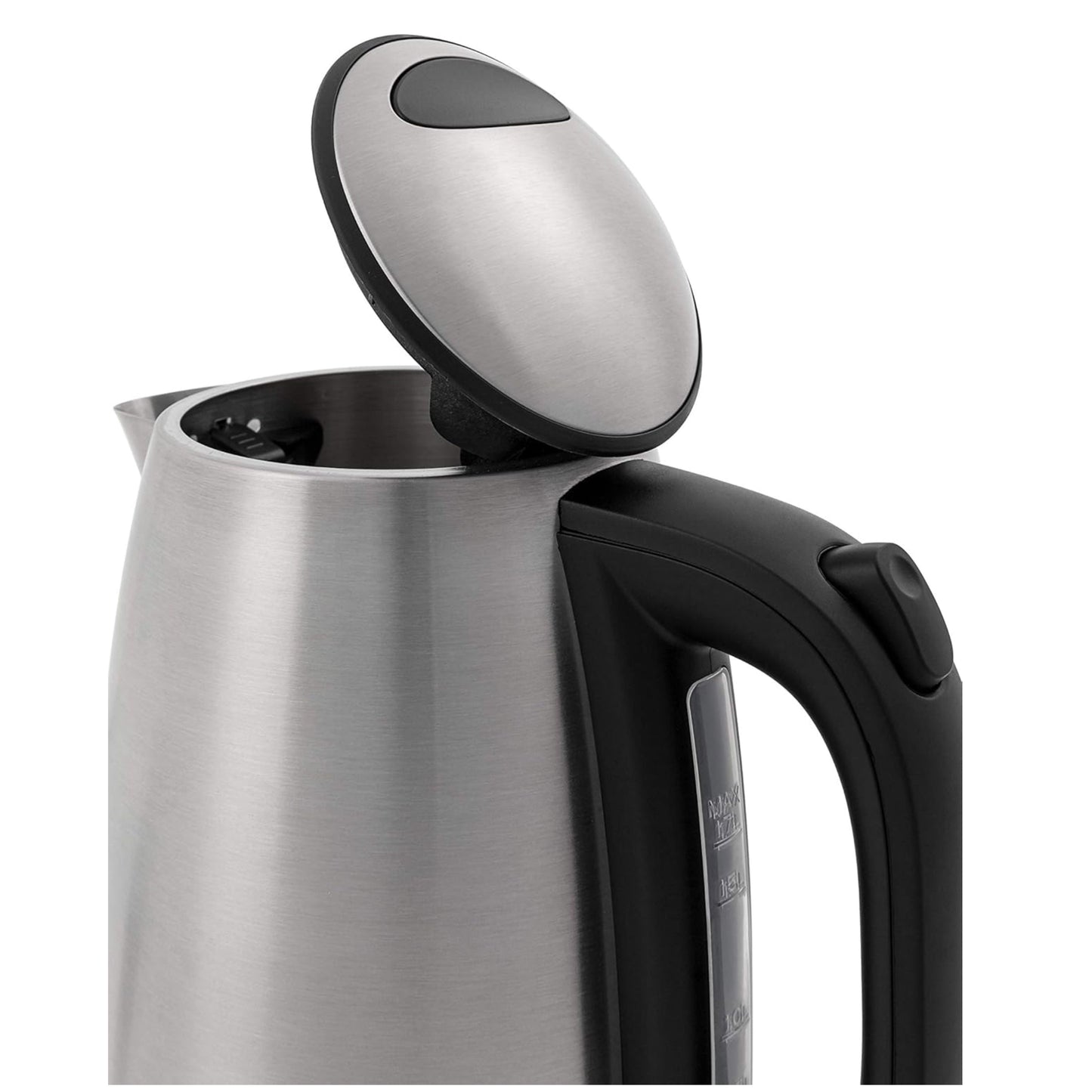 Sharp 1.7L, 3000W, Concealed Coil, Complete Brushed Stainless Steel Electric Kettle , Silver, with 1 Year warranty