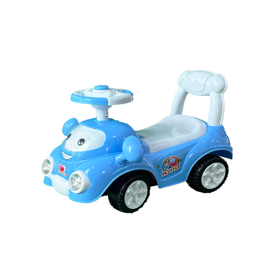 Blue Kids ride-on 4 wheels car With Light And sound