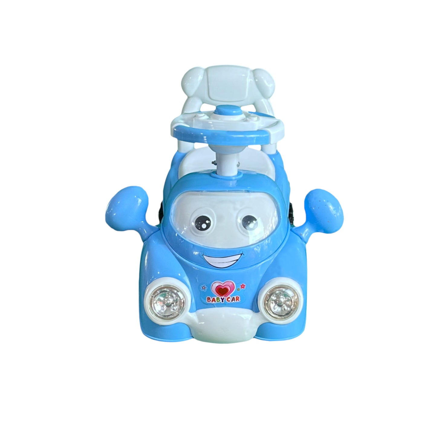 Blue Kids ride-on 4 wheels car With Light And sound