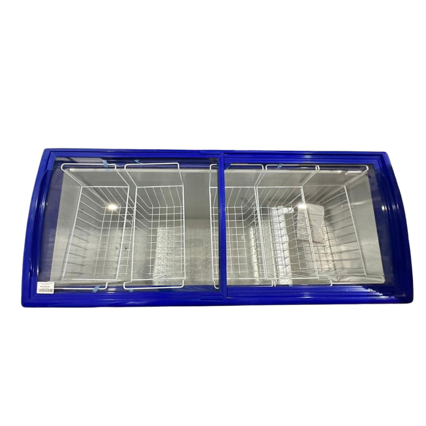 Generallux, glass chest Freezer XL Inverter 140 cm 350L