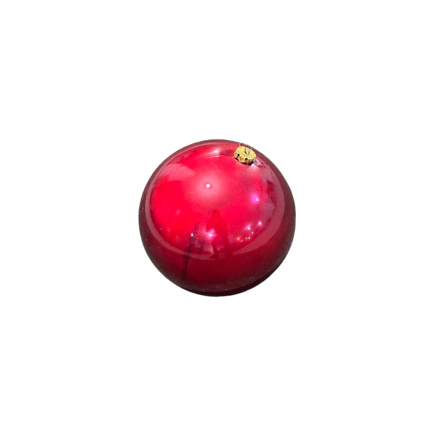 Christmas ball dark red 1pc 20cm