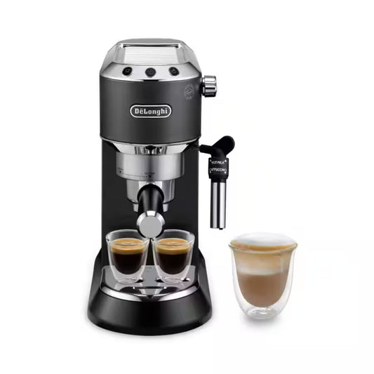 Delonghi Dedica Style Pump Espresso Coffee Machine - Black