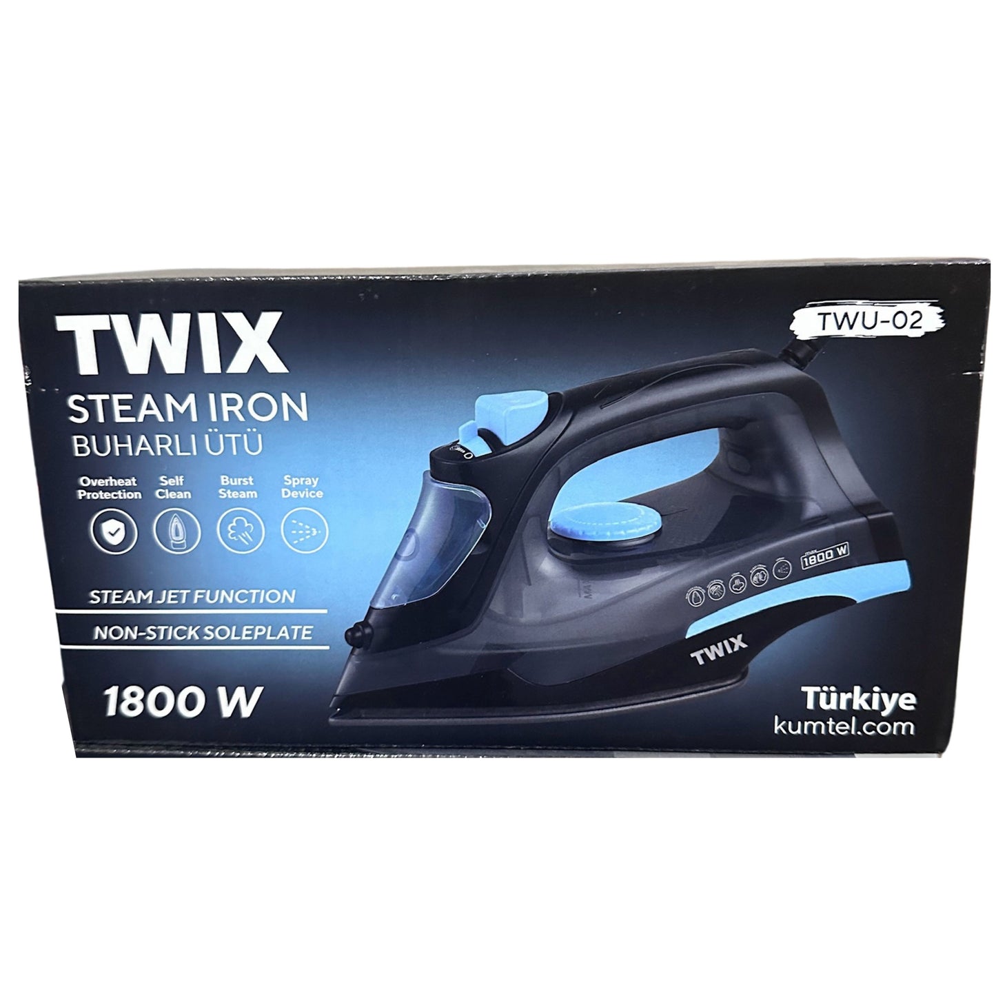 TWIX Steam Iron 1800W