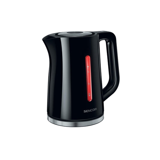 Electric Kettle - 1.7 Liter, Digital Temp. Control, Led, Black