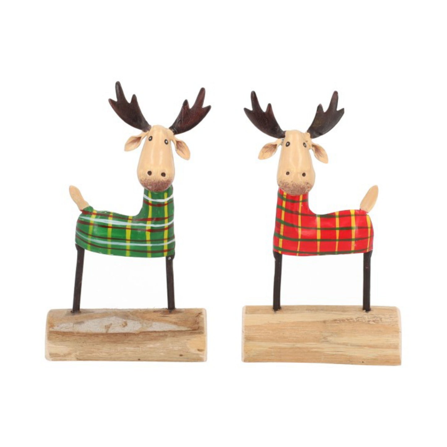 Deco Natal Moose L=9cm W=5cm H=14cm