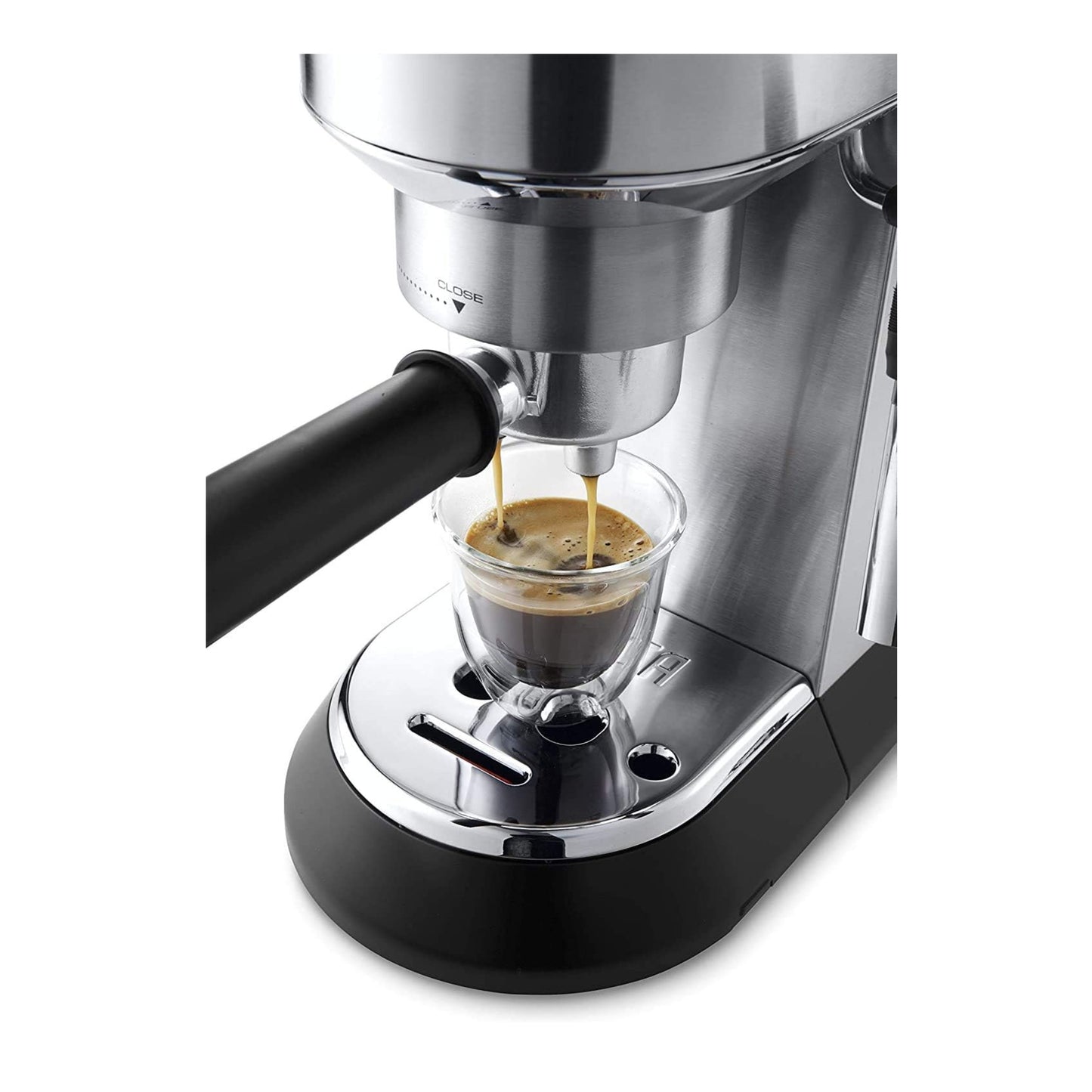 Delonghi Dedica Style Pump Espresso Coffee Machine - Stainless steel