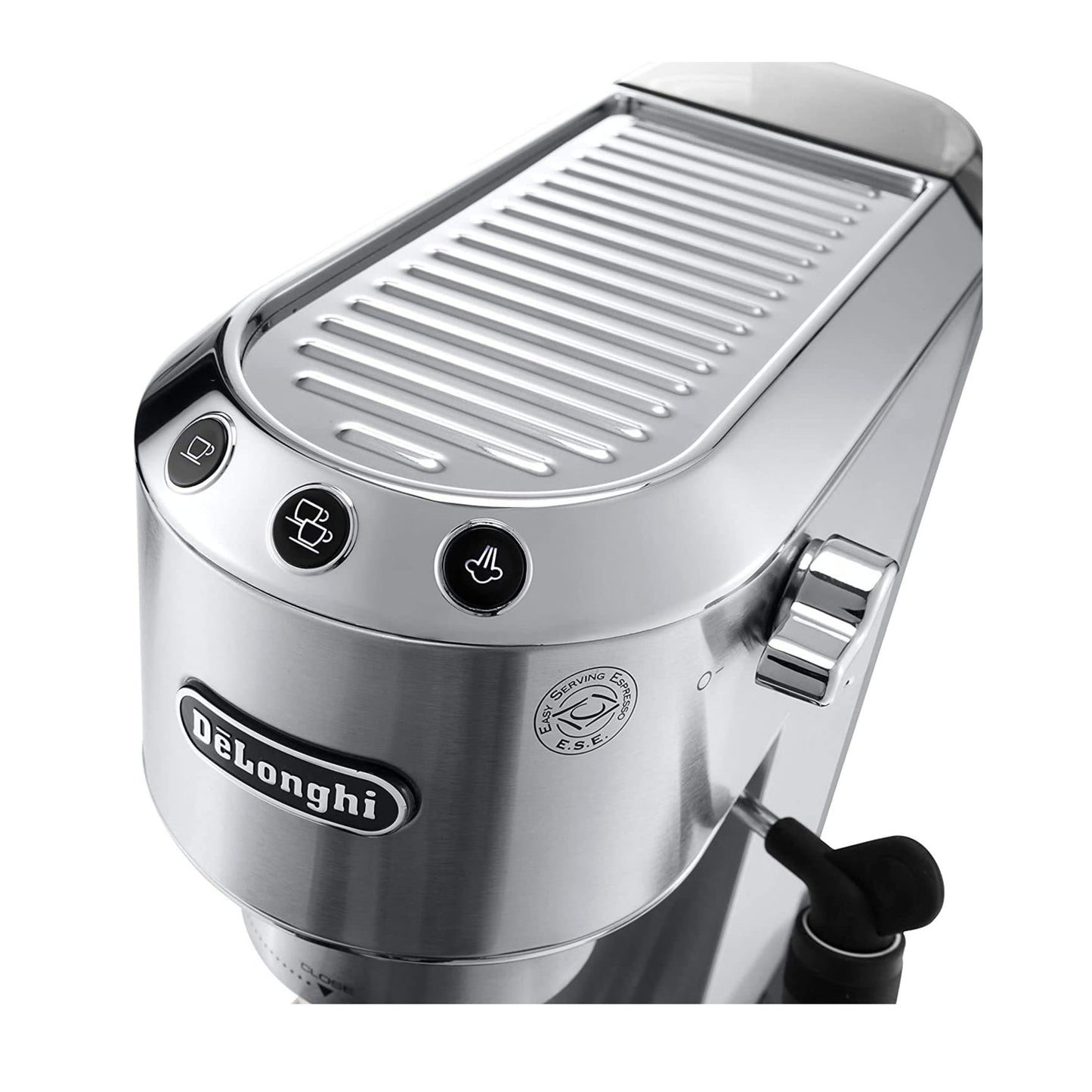 Delonghi Dedica Style Pump Espresso Coffee Machine - Stainless steel