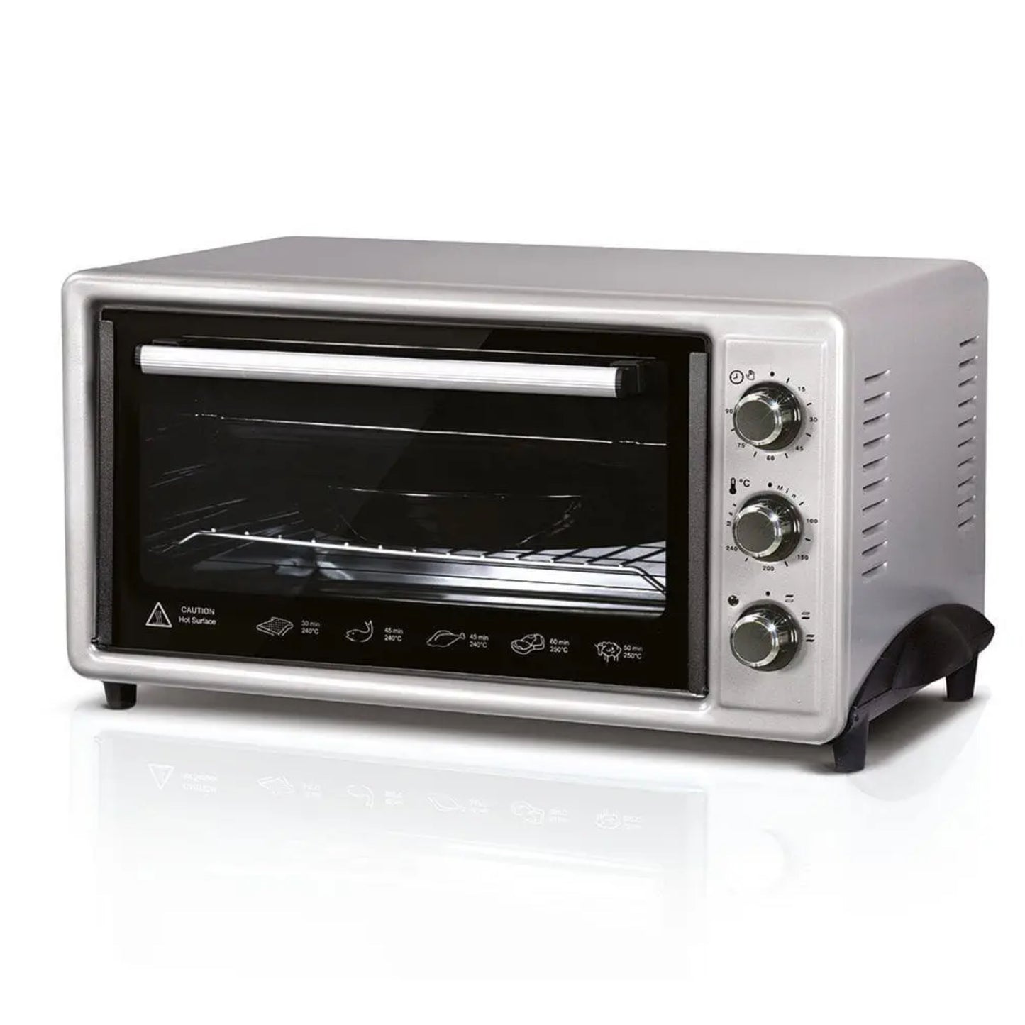 Kumtel  Electric oven  40L-1800W - Silver
