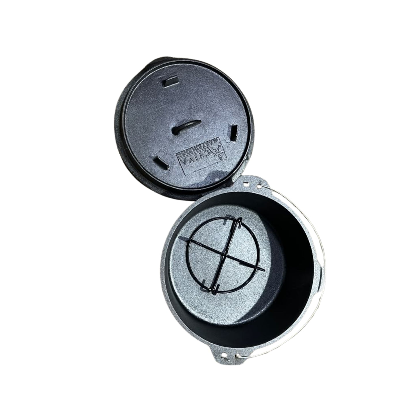 Activa mastercook Cast Iron Pot with Lid - 22cm