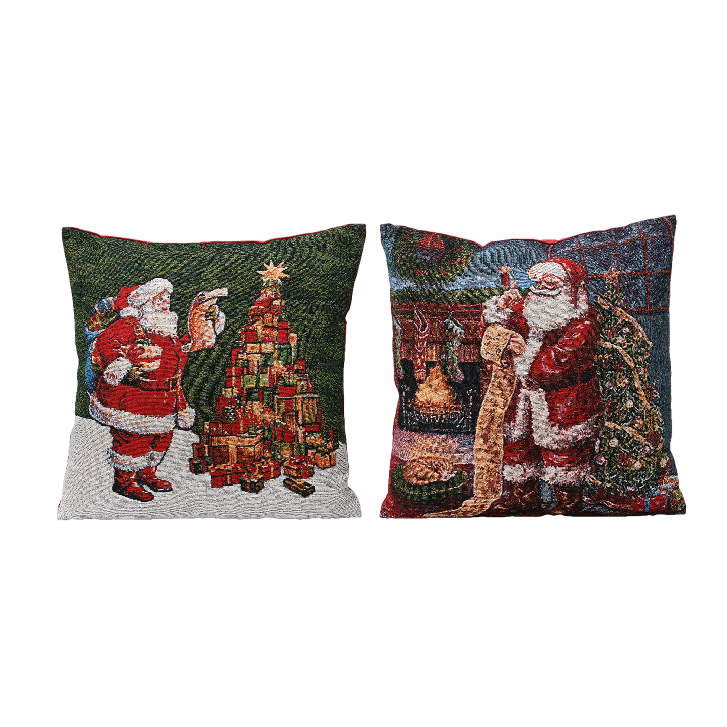 Cushion polyester velvet jarquard  L.45cm x W.45cm x H.10cm