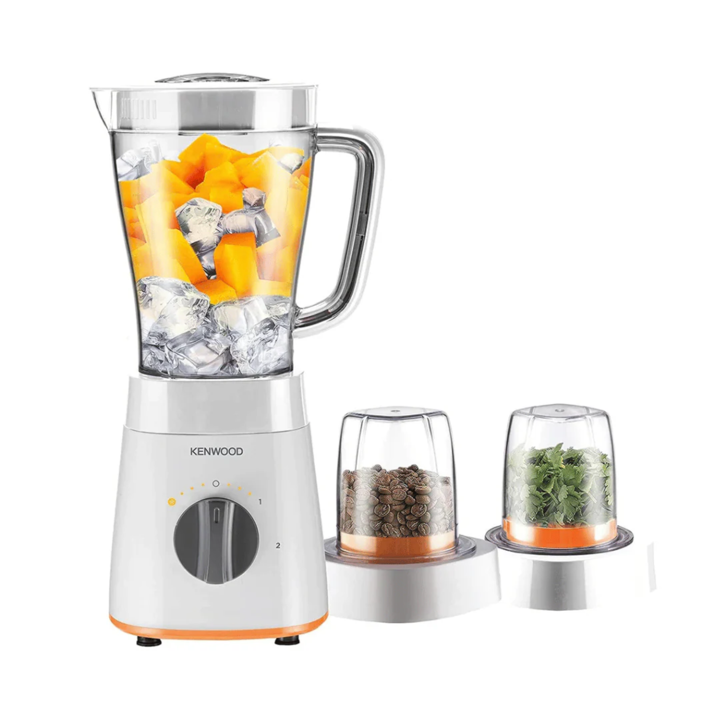 Kenwood 2L Blender + Mill 350W - white