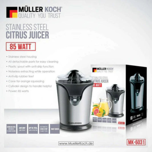 MULLER KOCH Electric Juicer INOX – 85W