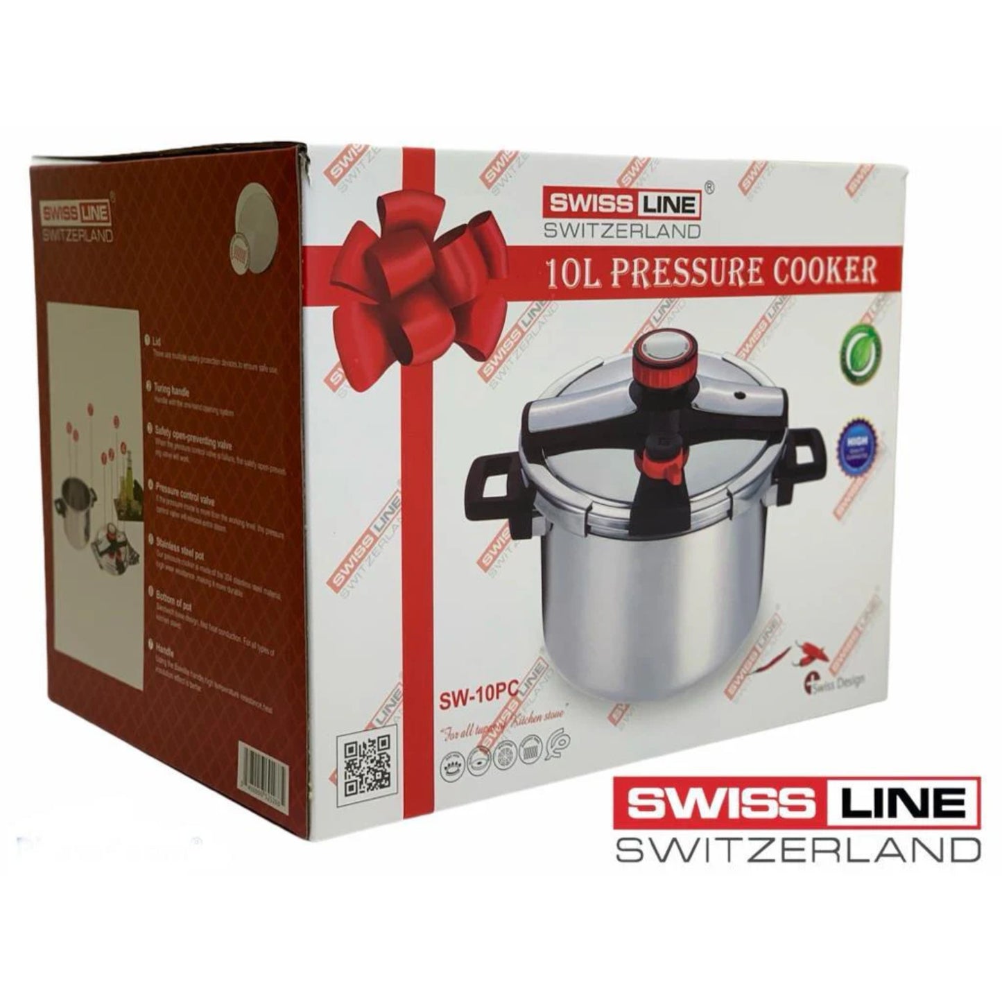 Swiss Line Pressure cooker 10L