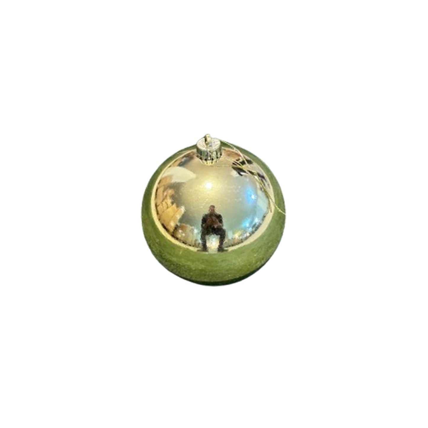 Christmas ball dark Gold 1pc - 20cm
