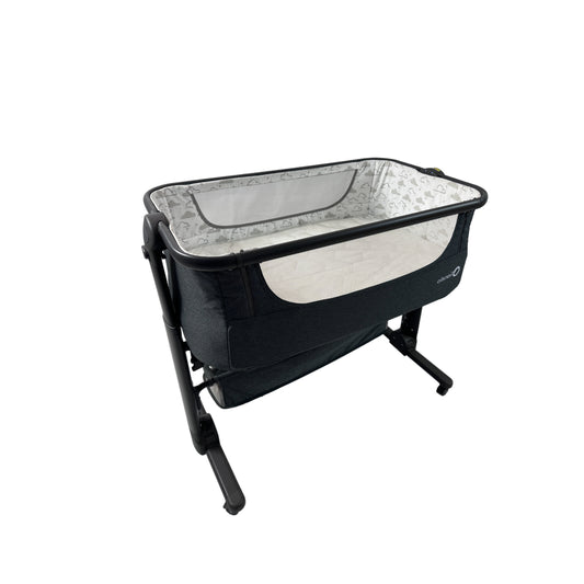 Baby Crib dark Grey adjustable and moveable