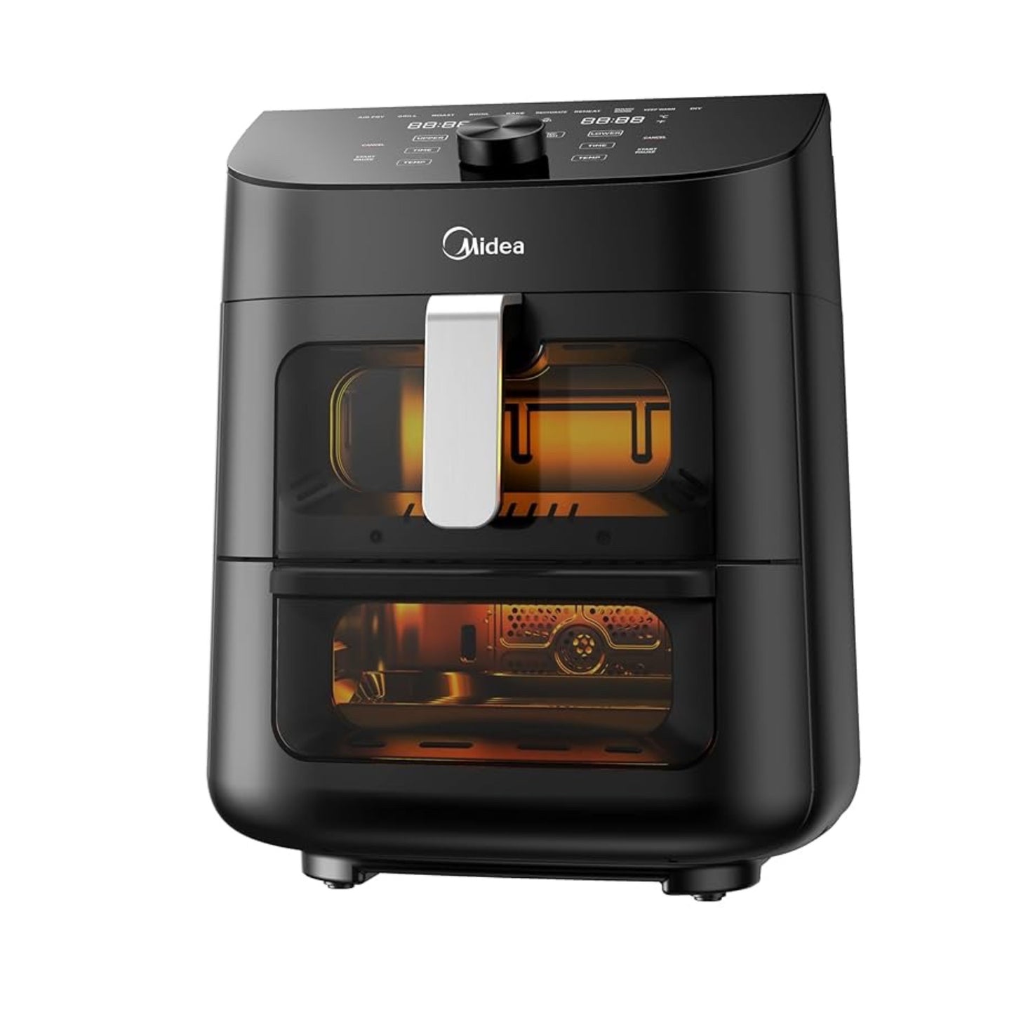 Midea Smart Air Fryer With Digital Touch Control, 11L Capacity With 2 Cooking Zone