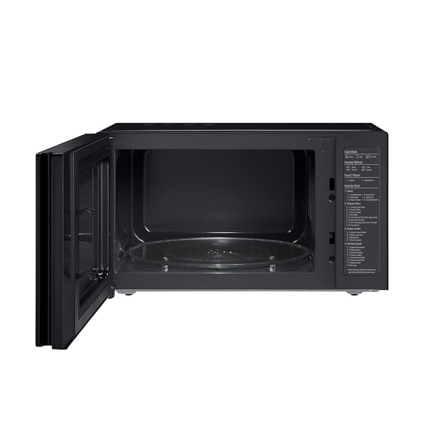smart Inverter Microwave With Grill - 1200 Watt, 42 Liters, Black