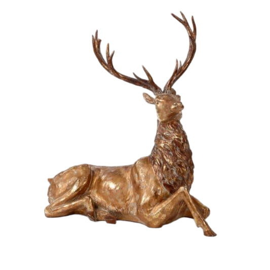 Resin Tall Deer Home Decoration  L=52cm W=27cm H=53cm