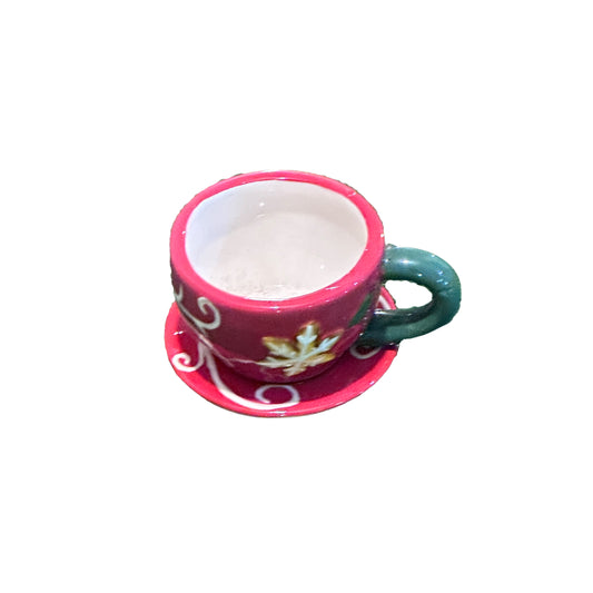 Christmas Porcelain tea Cup 13cm