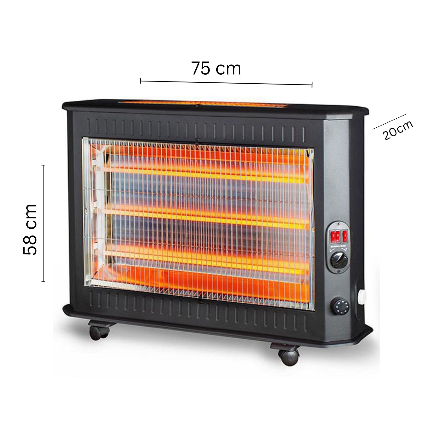Kumtel Electric Heater 2800W max power