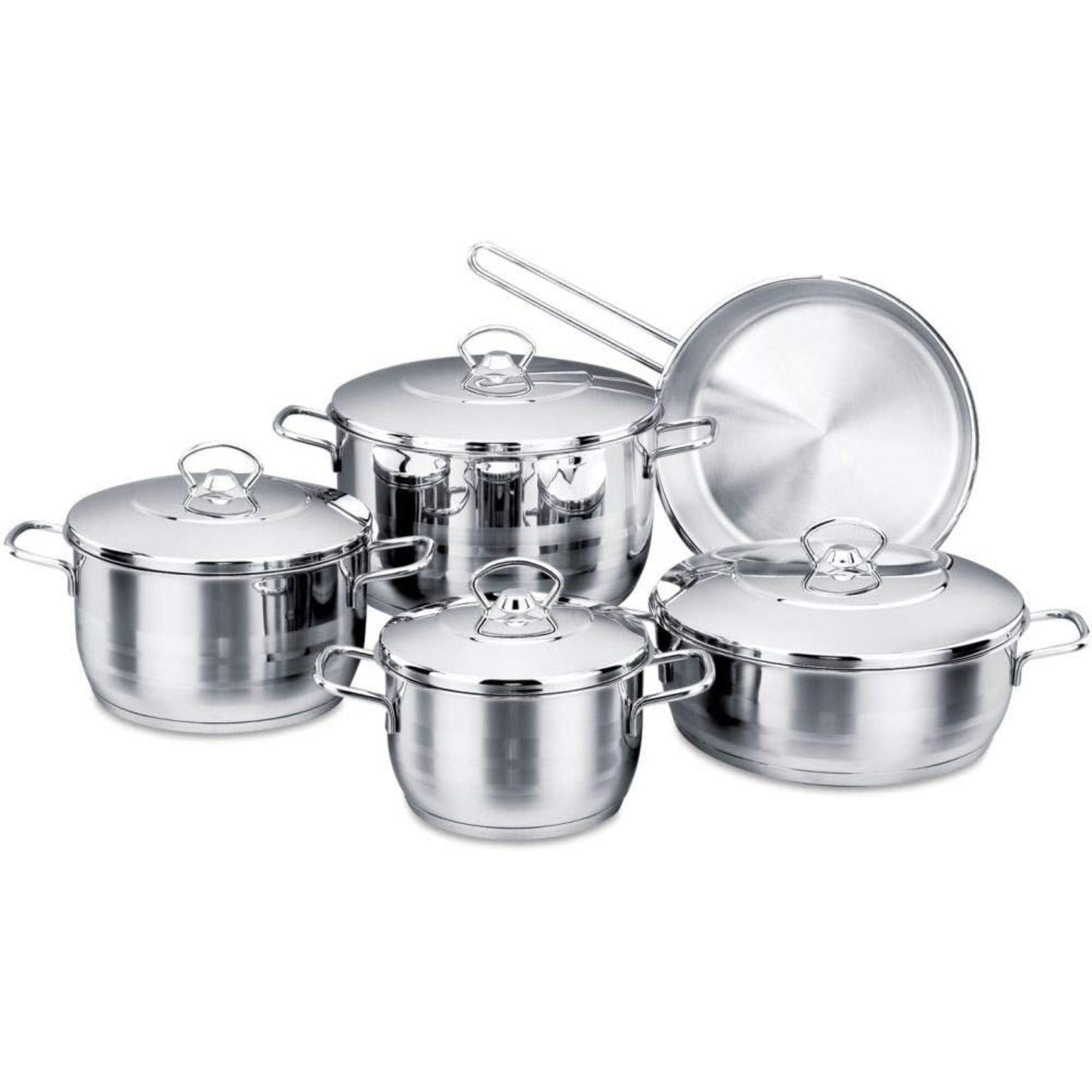 Korkmaz Astra Cookware Set of 9 Pieces